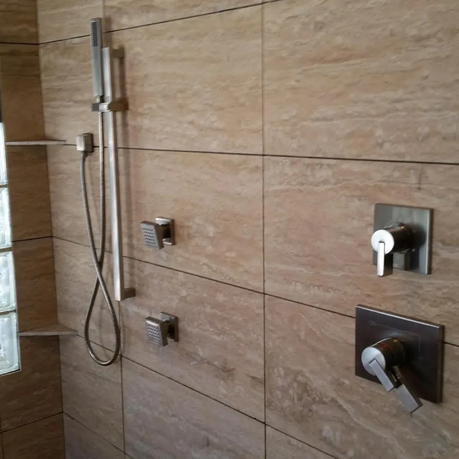 Shower fixture installation for Water Heater Installation in Englewood